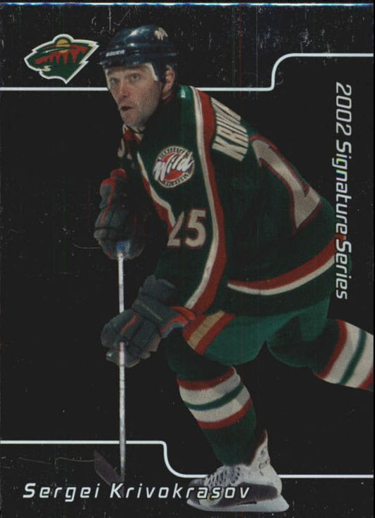 NHL 2001-02 BAP Signature Series - No 040 - Sergei Krivokrasov