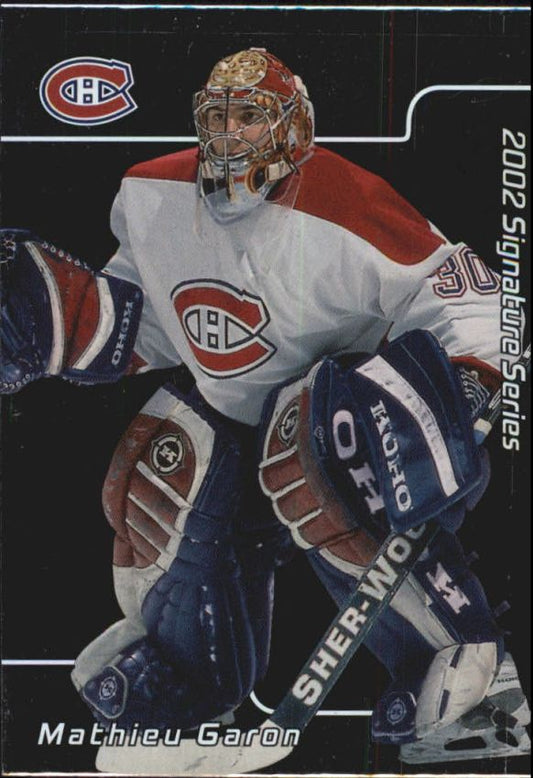 NHL 2001-02 BAP Signature Series - No 041 - Mathieu Garon