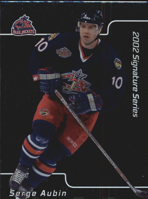 NHL 2001-02 BAP Signature Series - No 058 - Serge Aubin