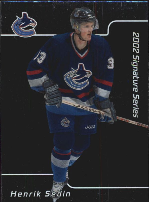 NHL 2001-02 BAP Signature Series - No 072 - Henrik Sedin