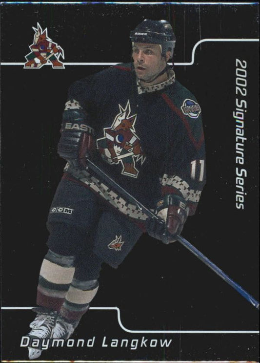 NHL 2001-02 BAP Signature Series - No 142 - Daymond Langkow