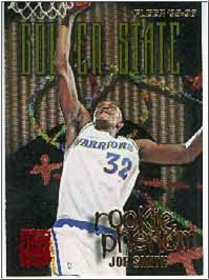 NBA 1995-96 Fleer European - No 495 - Joe Smith