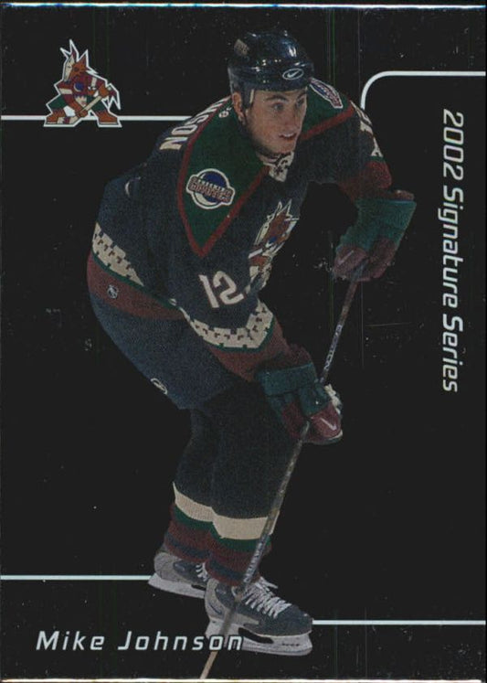 NHL 2001-02 BAP Signature Series - No 166 - Mike Johnson