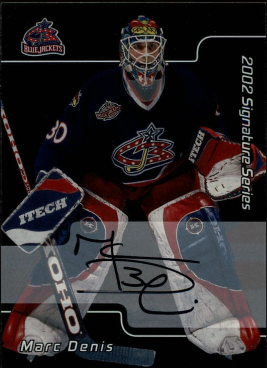 NHL 2001-02 BAP Signature Series Autographs - No 035 - Marc Denis