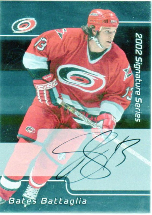 NHL 2001-02 BAP Signature Series Autographs First Signature Card - No 033 - Craig Adams