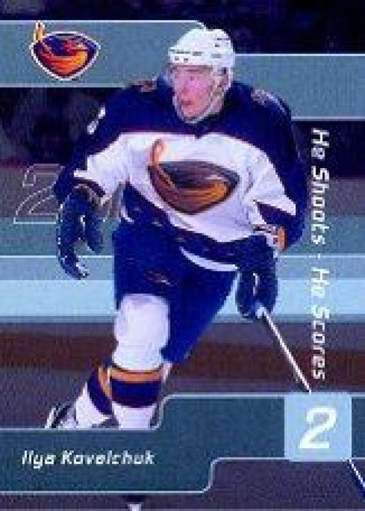 NHL 2001-02 BAP Signature Series He Shoots - He Scores Points - No 16 - Ilya Kovalchuk