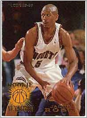 NBA 1995-96 Fleer European - No. 221 - Jalen Rose