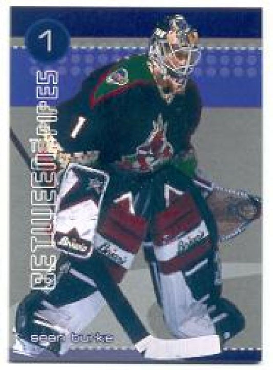 NHL 2001-02 Between the Pipes He Shoots - He Saves Points - No 2 - Sean Burke