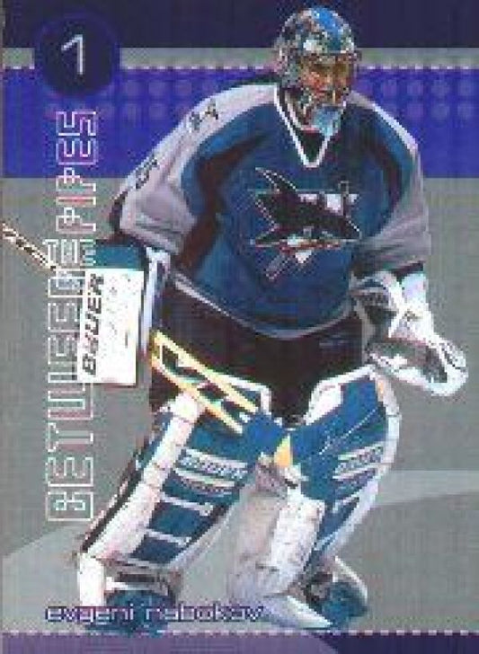 NHL 2001-02 Between the Pipes He Shoots - He Saves Points - No 7 - Evgeni Nabokov