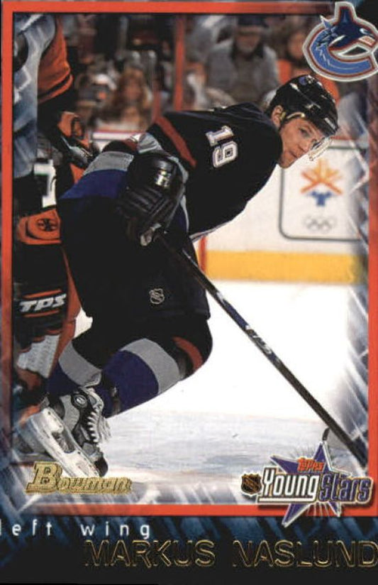 NHL 2001-02 Bowman YoungStars - No 18 - Markus Naslund