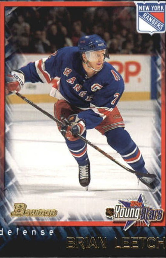 NHL 2001-02 Bowman YoungStars - No 55 - Brian Leetch