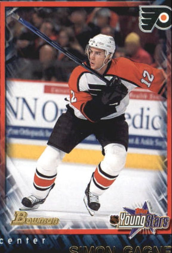 NHL 2001-02 Bowman YoungStars - No 76 - Simon Gagne