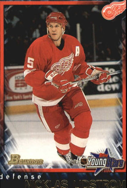 NHL 2001-02 Bowman YoungStars - No 83 - Nicklas Lidstrom