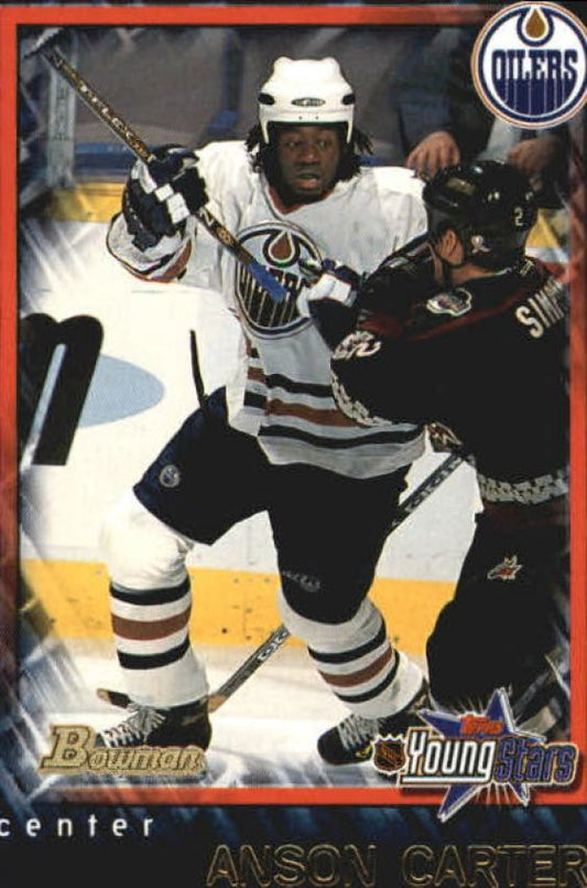 NHL 2001-02 Bowman YoungStars - No 105 - Anson Carter