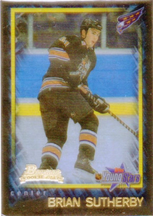 NHL 2001-02 Bowman YoungStars Ice Cubed - No 123 - Brian Sutherby