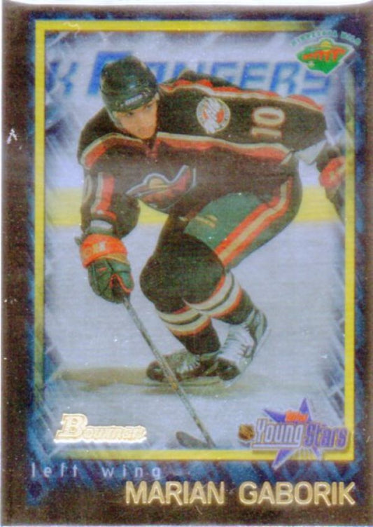 NHL 2001-02 Bowman YoungStars Ice Cubed - No 136 - Marian Gaborik