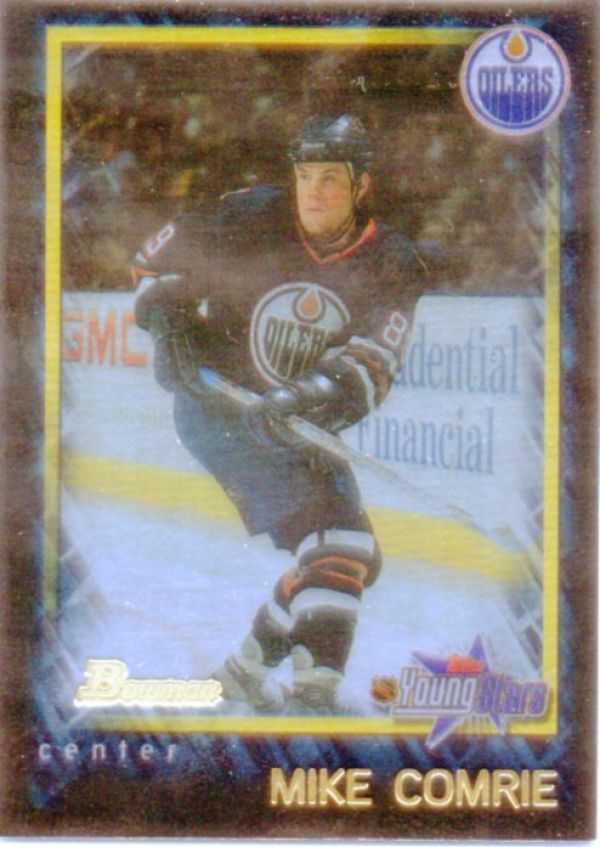 NHL 2001-02 Bowman YoungStars Ice Cubed - No 153 - Mike Comrie