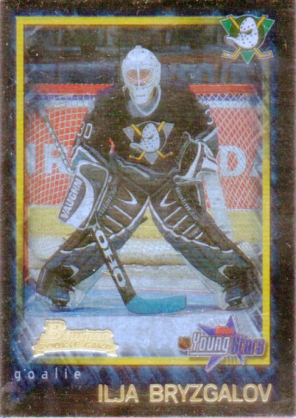 NHL 2001-02 Bowman YoungStars Ice Cubed - No 161 - Ilja Bryzgalov