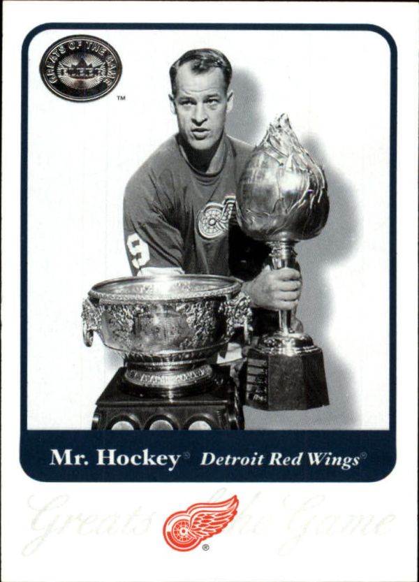 NHL 2001-02 Greats of the Game - No 1 - Gordie Howe - Mr. Hockey