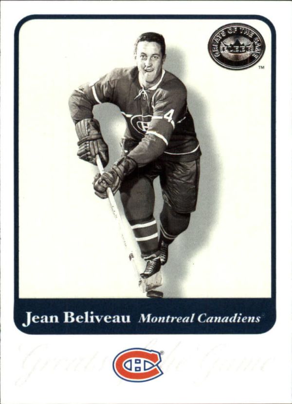 NHL 2001-02 Greats of the Game - No 3 - Jean Beliveau