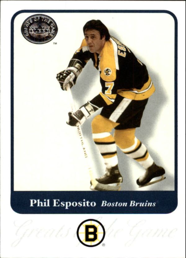 NHL 2001-02 Greats of the Game - No 5 - Phil Esposito