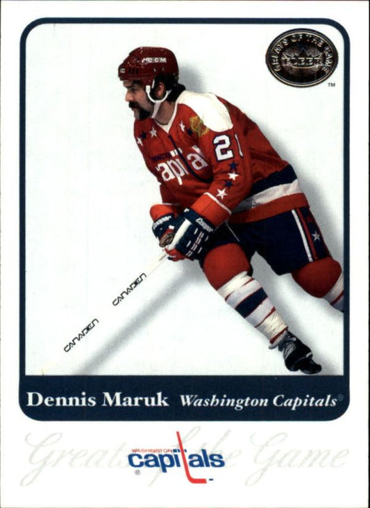 NHL 2001-02 Greats of the Game - No 6 - Dennis Maruk