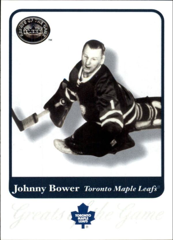 NHL 2001-02 Greats of the Game - No 14 - Johnny Bower