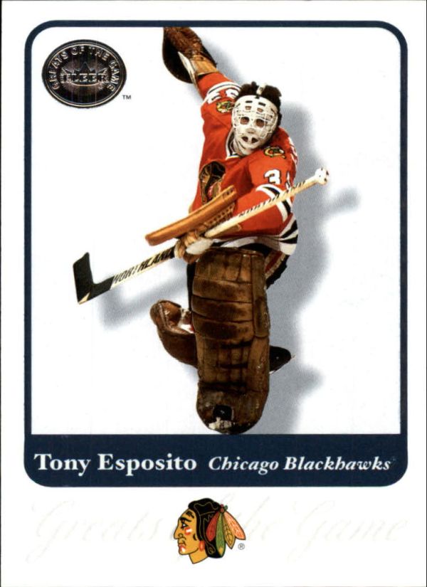 NHL 2001-02 Greats of the Game - No 19 - Tony Esposito