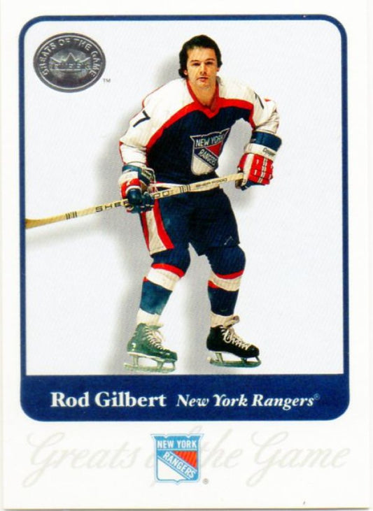 NHL 2001-02 Greats of the Game - No 23 - Rod Gilbert