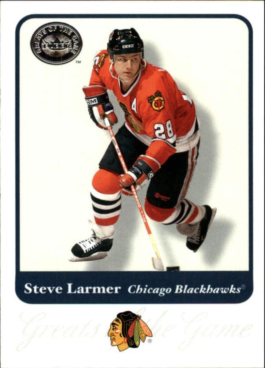 NHL 2001-02 Greats of the Game - No 24 - Steve Larmer