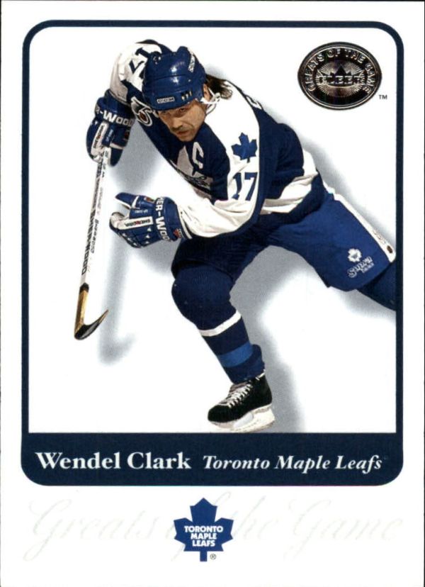 NHL 2001-02 Greats of the Game - No 34 - Wendel Clark