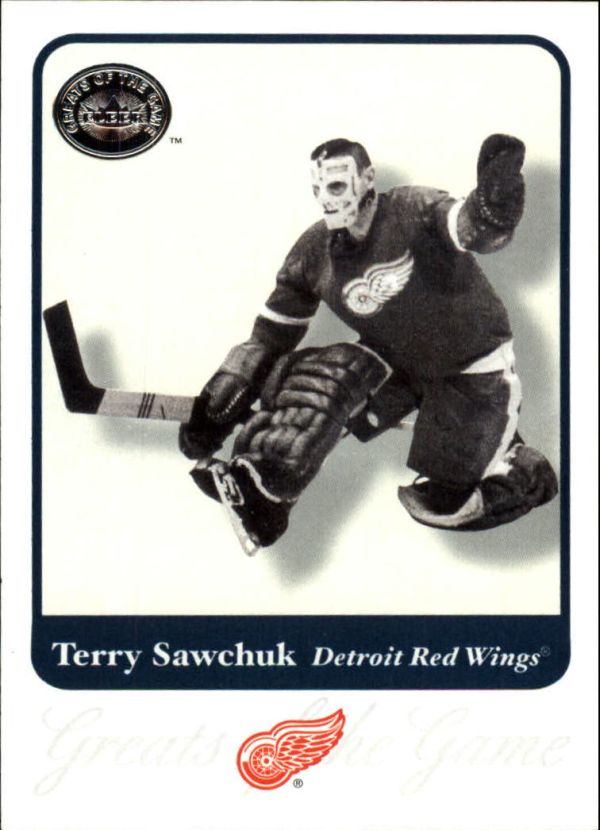 NHL 2001-02 Greats of the Game - No 36 - Terry Sawchuk