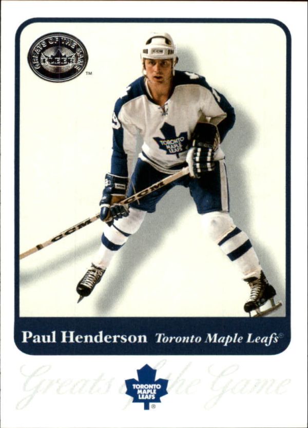 NHL 2001-02 Greats of the Game - No 42 - Paul Henderson