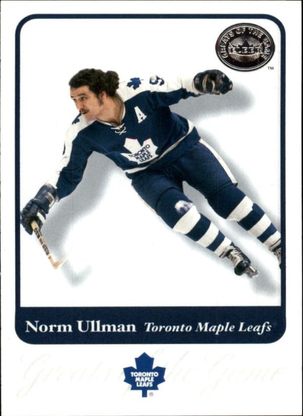 NHL 2001-02 Greats of the Game - No 43 - Norm Ullman