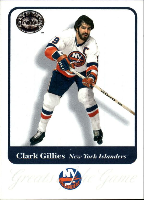 NHL 2001-02 Greats of the Game - No 62 - Clark Gillies