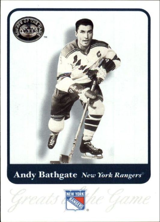 NHL 2001-02 Greats of the Game - No 65 - Andy Bathgate