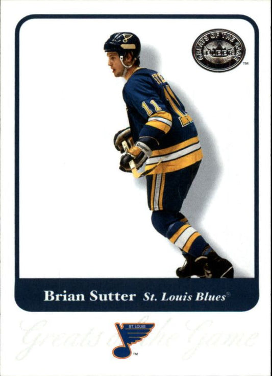 NHL 2001-02 Greats of the Game - No 69 - Brian Sutter