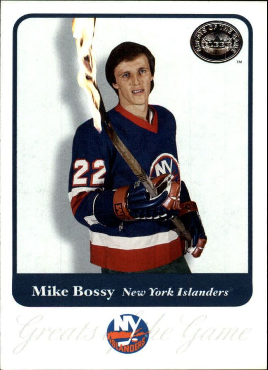 NHL 2001-02 Greats of the Game - No 72 - Mike Bossy