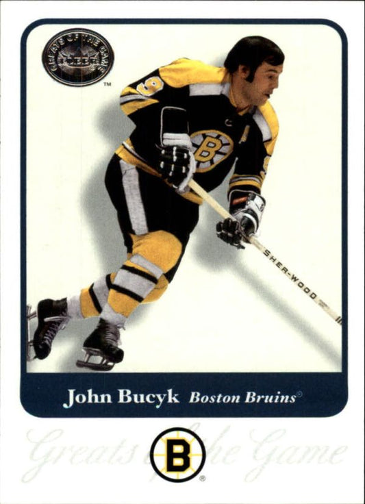 NHL 2001-02 Greats of the Game - No 76 - John Bucyk