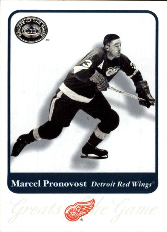 NHL 2001-02 Greats of the Game - No 84 - Marcel Pronovost