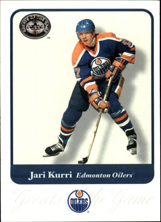 NHL 2001-02 Greats of the Game - No 86 - Jari Kurri