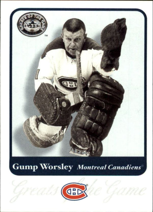 NHL 2001-02 Greats of the Game - No 88 - Gump Worsley