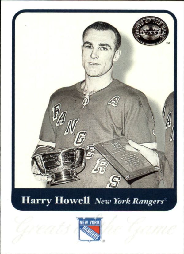 NHL 2001-02 Greats of the Game - No 58 - Harry Howell