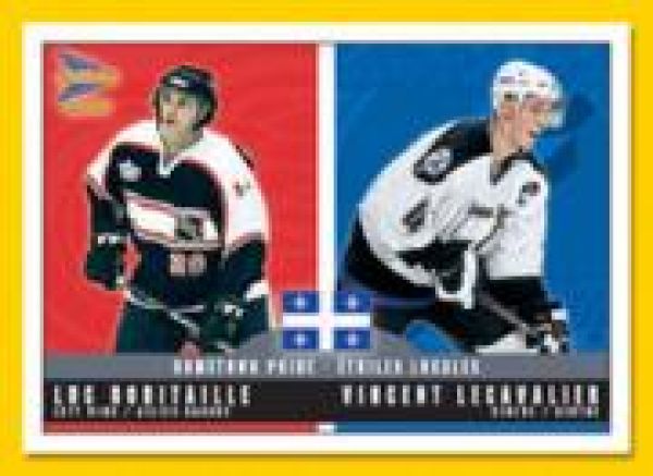 NHL 2001-02 McDonald's Pacific Hometown Pride - No 7 - Luc Robitaille / Vincent Lecavalier