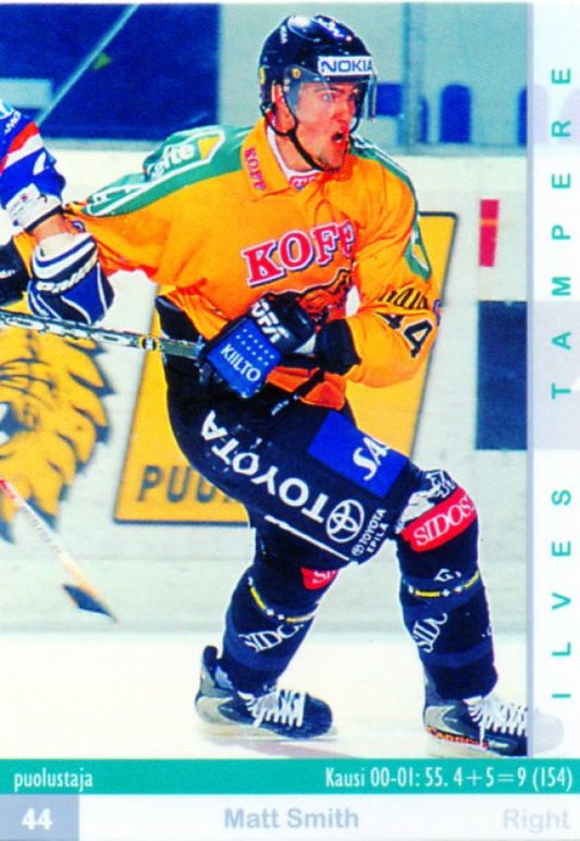 FIN/NHL 2001-02 Finnish Cardset - No 40 - Matt Smith