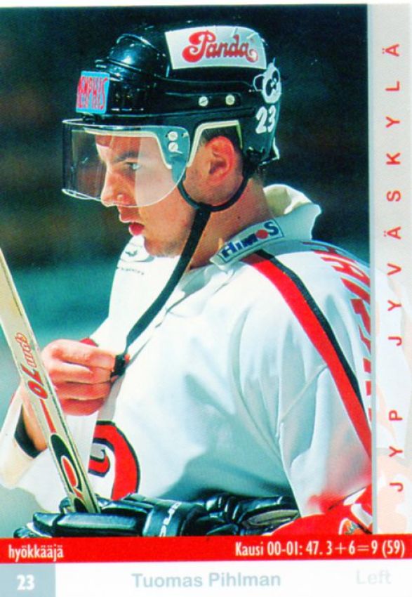 FIN/NHL 2001-02 Finnish Cardset - No 66 - Tuomas Pihlman