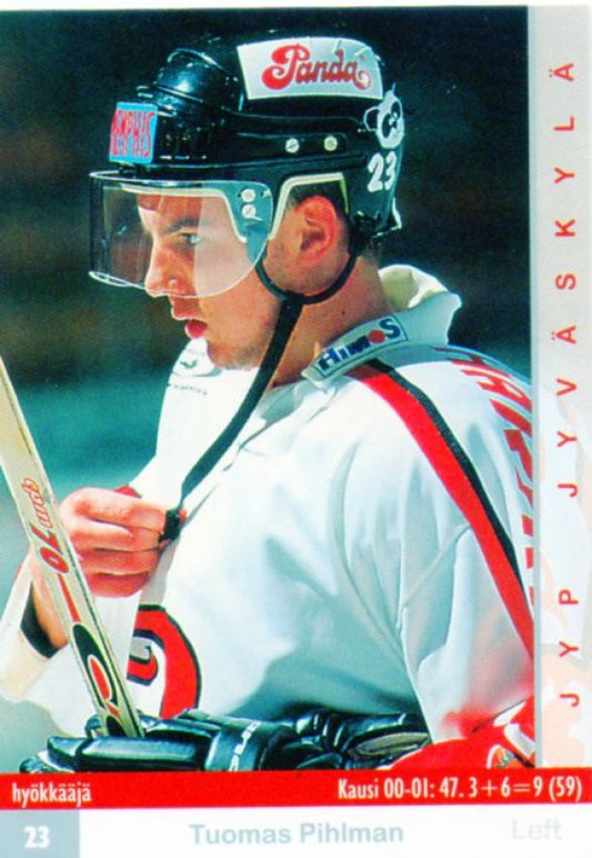 FIN/NHL 2001-02 Finnish Cardset - No 66 - Tuomas Pihlman