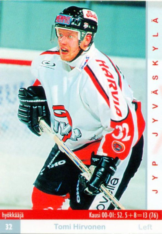 FIN/NHL 2001-02 Finnish Cardset - No 69 - Tomi Hirvonen
