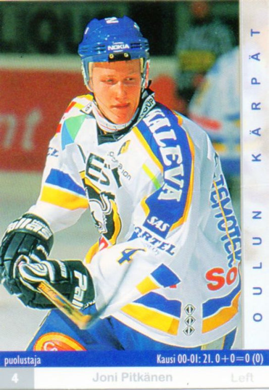 FIN/NHL 2001-02 Finnish Cardset - No 74 - Joni Pitkänen