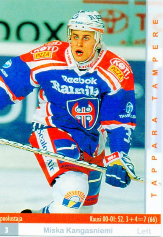 FIN/NHL 2001-02 Finnish Cardset - No 122 - Miska Kangasniemi